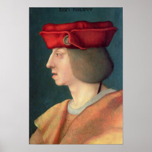 Póster Rei Philip Eu "o considerável" da espanha