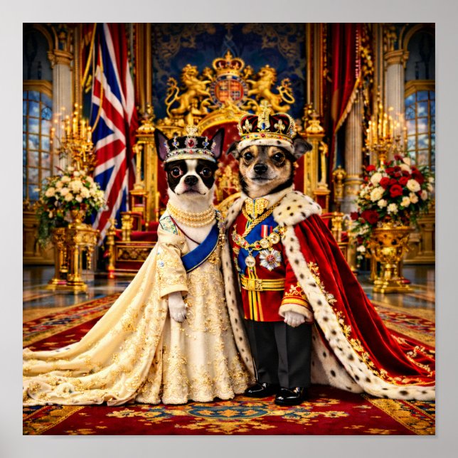 Poster "Rei & Rainha" (Frente)