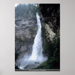 Poster Reichenbach Falls, Suiça