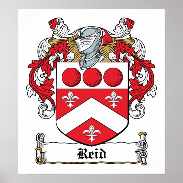 Póster Reid Family Crest (Frente)