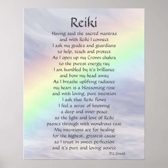 Póster Reiki (Frente)