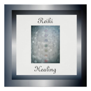 Póster Reiki Healing