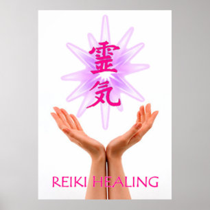 Poster Reiki Healing