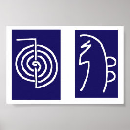 Poster REIKI HEALING Chokuray ShayHayKi Distance Healer