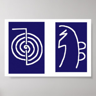 Poster REIKI HEALING Chokuray ShayHayKi Distance Healer
