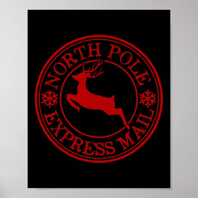 Poster Reinado de Correio Expresso do Polo Norte Antigo F (Frente)