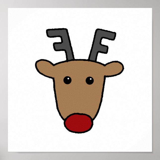 Póster Reindeer (Frente)