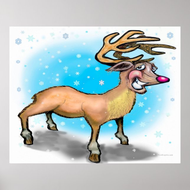 Poster Reindeer (Frente)