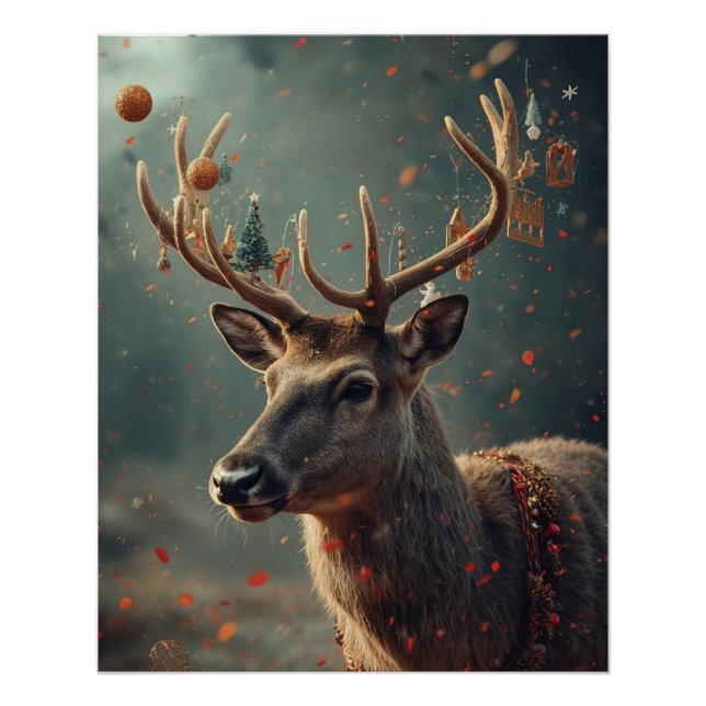 Póster Reindeer Poster (Frente)