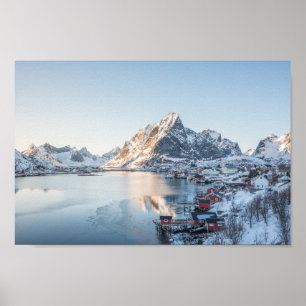 Poster Reine Lofoten Noruega
