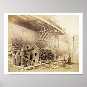 Póster Reino Brunel de Isambard (1806-59) ao lado 'do