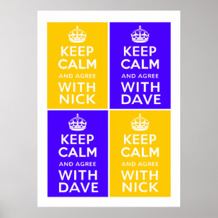 Póster ~ Reino Unido do governo de aliança