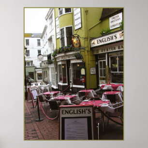 Poster (Reino Unido) Restaurante Inglês Impresso