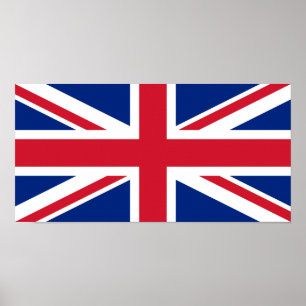 Póster Reino Unido Union Jack