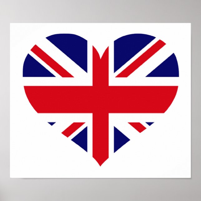 Poster Reino Unido Union Jack (Frente)