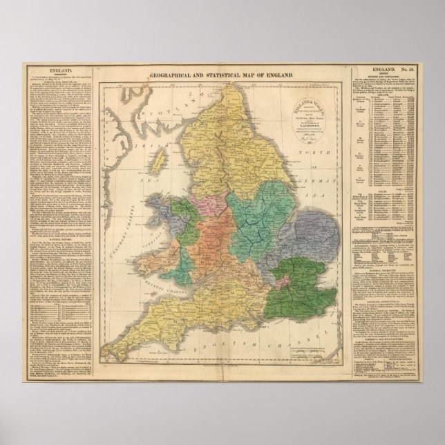 Póster Reinos dos Anglo-Saxões (Frente)