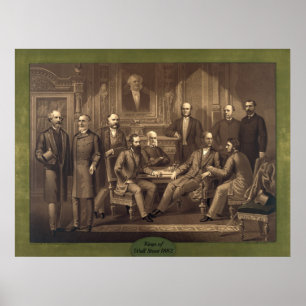 Poster Reis de Wall Street 1882