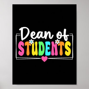 Poster Reitor de Alunos de Volta à Escola Professores Alu
