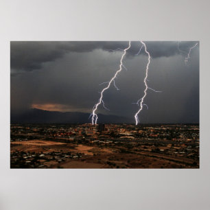 Póster Relâmpago de Tucson