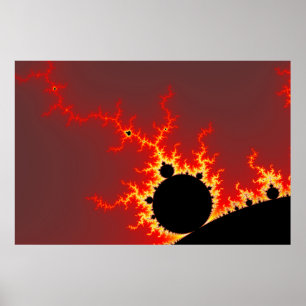 Póster Relâmpago do fogo