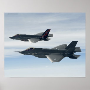 Póster Relâmpago F-35