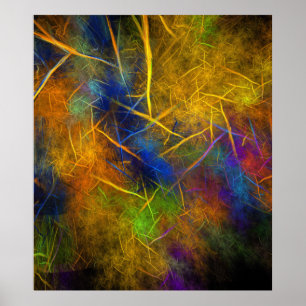 Poster Relâmpago Fratural (Chama de Tempestade)