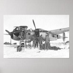Póster Relâmpago P-38