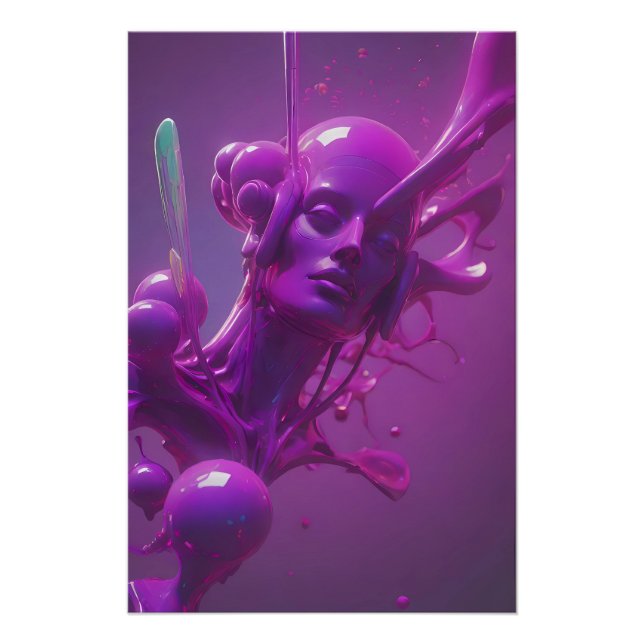 Póster Relatório de Glamour Globular (Frente)