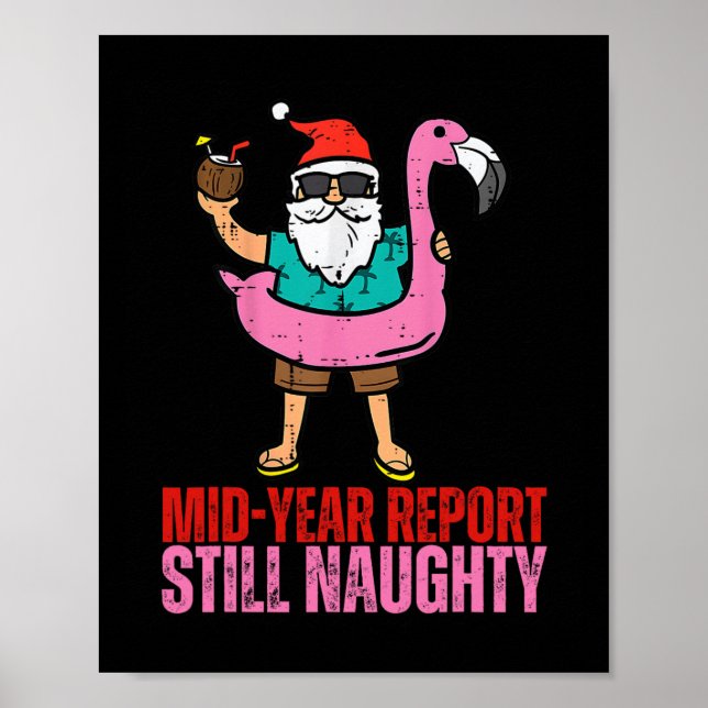 Poster Relatório de meio do ano Ainda travesso Natal em j (Frente)
