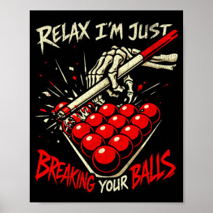 Poster Relaxa, estou apenas quebrando seu esqueleto engra