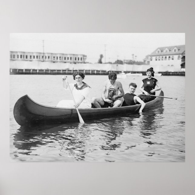 Póster Relaxando a Hora do Verão: 1910 (Frente)