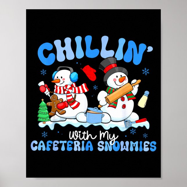 Poster Relaxando Com Minha Senhora Do Almoço Snowmies De  (Frente)