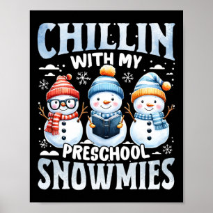Poster Relaxando Com Os Presentes De Natal Das Minhas Com