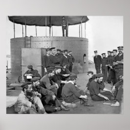 Poster Relaxando no monitor