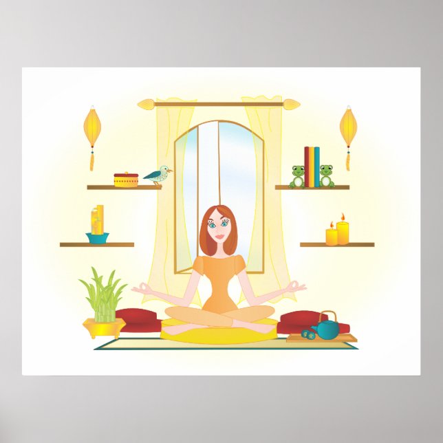 Póster Relaxe personalizado (Frente)