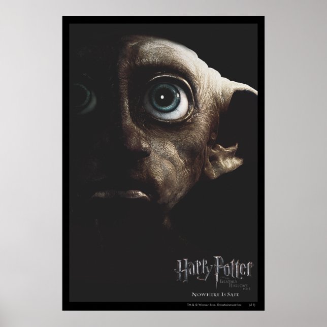 Poster Relíquias da Morte - Dobby (Frente)