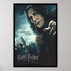 Póster Relíquias da Morte - Snape 2
