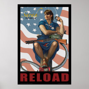 Póster RELOAD de Sarah Para Bellum