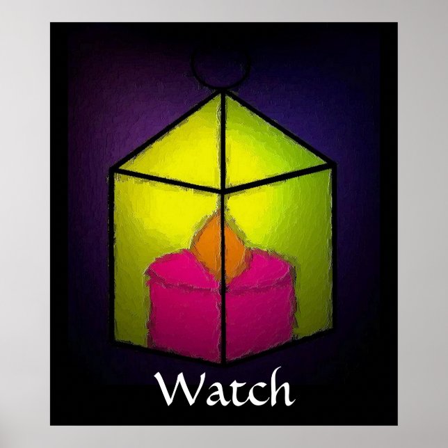 POSTER RELÓGIO (Frente)