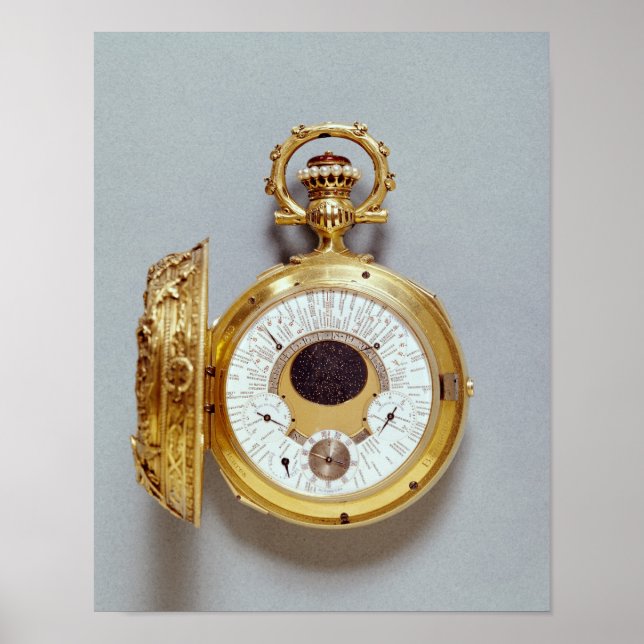 Poster Relógio, 1897-1901 (Frente)