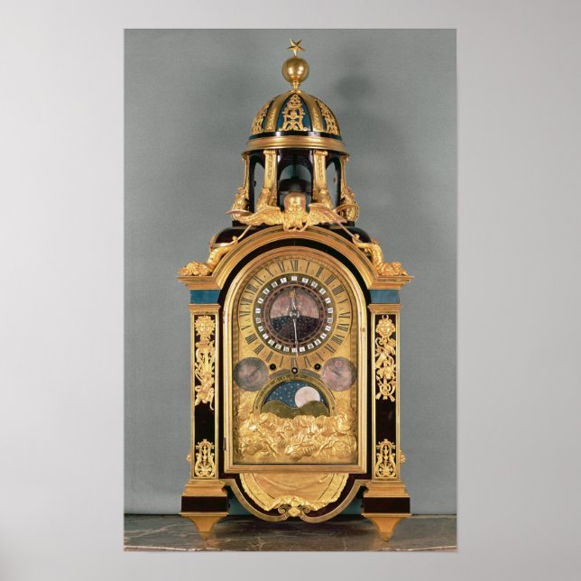 Póster relógio astronômico (Frente)