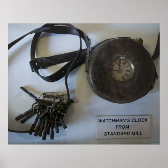 Póster Relógio de Bodie Watchman e Chaves (Frente)