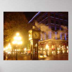 Poster Relógio de Vapor, Vancouver