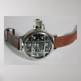 Póster relógio Diver russo