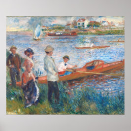 Poster Remadores em Chatou - Auguste Renoir Cartaz de Art