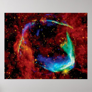 Póster Remanescente de Supernova RCW 86 - Foto do Espaço 