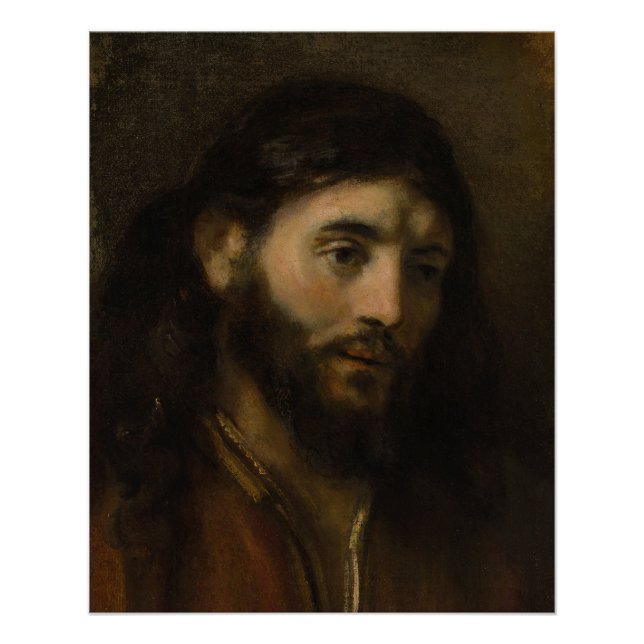 Póster Rembrandt Chefe do Cristo CC0927 (Frente)