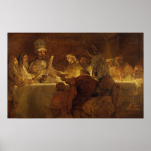 Poster Rembrandt - Conspiração De Batavianos Sob Cláud