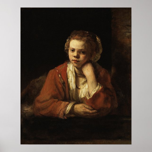 Poster Rembrandt - Empregada Doméstica (Frente)