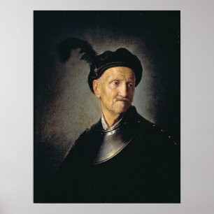 Poster Rembrandt - Homem Na Armadura